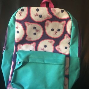 Kitten backpack *brand new!*